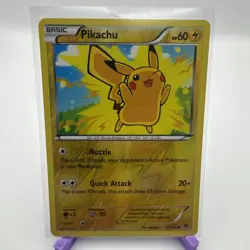 Pikachu 42/146 LP Reverse Holo XY Base Set Pokemon Card - Image 1