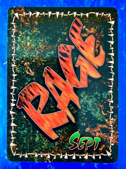For BENJAMIN~WOLFHOME+BONUS PROMO=RAGE COLLECTIBLE CARD GAME CCG ULTRA-RARE FOIL - Image 2