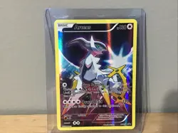 Pokemon TCG Arceus XY116 Black Star Promo Full Art Holo Card 2016 Rare - Image 1