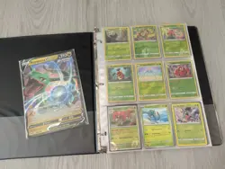 350+ Card Pokemon Binder w/ Jumbo Rayquaza - Image 1