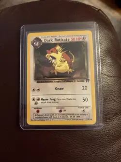 2 DARK RATICATE - 51/82 - Team Rocket - Pokemon Card - PL Very Nice Cards - Image 1