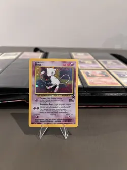 Mew WoTC Black Star Promo #9 Pokemon Card Holo Foil Rare LP - Image 1