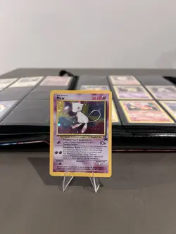 Mew WoTC Black Star Promo #9 Pokemon Card Holo Foil Rare LP - Image 2
