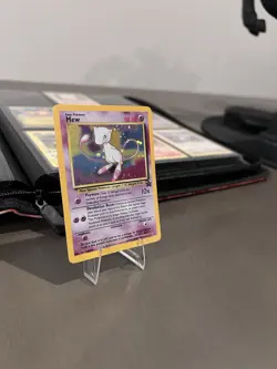 Mew WoTC Black Star Promo #9 Pokemon Card Holo Foil Rare LP - Image 3