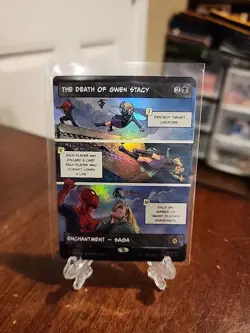 MTG FOIL The Death of Gwen Stacy (Borderless) R 223 NM - Image 1