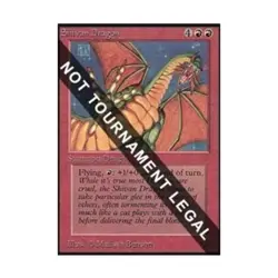 WOTC MtG Collector's Ed Shivan Dragon (CE) (R) NM - Image 1