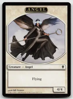 MTG Angel Token T Zendikar 1 LP - Image 1