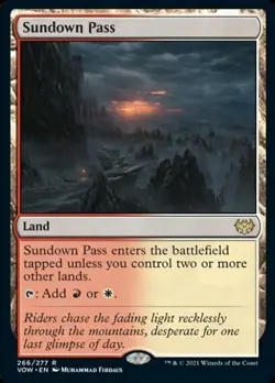 Sundown Pass - Near Mint MTG Innistrad: Crimson Vow - Image 1