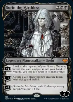 Sorin the Mirthless (Showcase) - Near Mint MTG Innistrad: Crimson Vow - Image 1