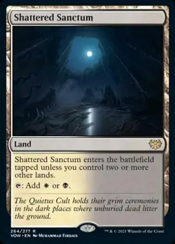 Shattered Sanctum - Near Mint MTG Innistrad: Crimson Vow - Image 1