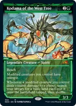 Kodama of the West Tree (Showcase) - Near Mint MTG Kamigawa: Neon Dynasty - Image 1