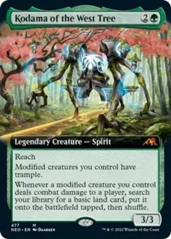 Kodama of the West Tree (Extended Art) - Near Mint MTG Kamigawa: Neon Dynasty - Image 1