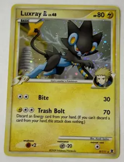 Luxray GL 9/111 - Rising Rivals - Holo - Pokemon - NM - Image 1