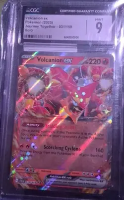 Volcanion ex 031/159 Double Rare Holo PACKED FRESH Pokemon TCG Destiny Rivals - Image 1