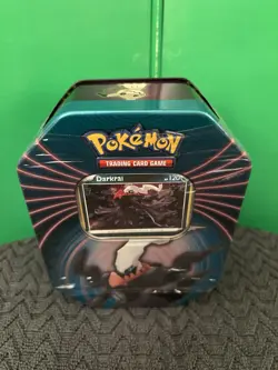 Pokemon TCG: Mighty Mysterious Darkrai Collector’s Tin - Sealed - New - Image 2