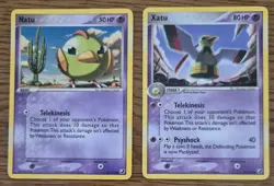 Pokemon Cards Natu Xatu Set Ex Unseen Forces /115 Rare - Image 1