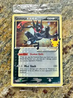 Greninja Star SWSH144 SWSH: Sword & Shield Promo Cards Holo Pokemon Celebrations - Image 1