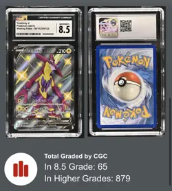Toxtricity V Shiny SV112/SV122 CGC 8.5 NM/MINT+ 2021 Pokemon Shining Fates - Image 4