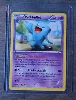 2014 XY Phantom Forces Wobbuffet 36/119 Near Mint Pokemon TCG - Image 1