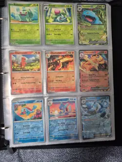 POKEMON 151 CARDS COMES WITH THE BINDER ALL ARE NEAR MINT CONDITIONS - Image 3