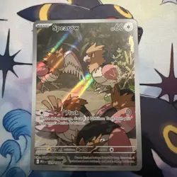 Pokemon Spearow 151/132 Illustration Rare Mega Evolution Near Mint - Image 1