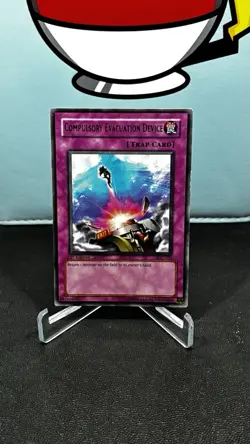 Yugioh TCG Compulsory Evacuation Device Invasion of Chaos IOC-103 1st Edition - Image 1