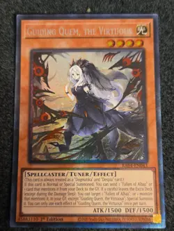 Yugioh! Guiding Quem, the Virtuous - RA04-EN043 - Collector's Rare - 1st Edition - Image 1
