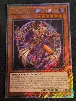 Yugioh! Apprentice Illusion Magician - RA04-EN023 - Platinum Secret Rare - 1st E - Image 1