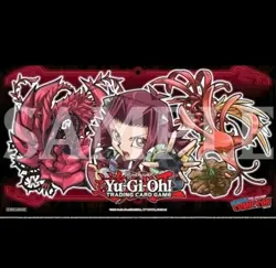 YuGiOh Playmat Exclusive AKIZA BLACKROSE DRAGON 2025 NYCC Exclusive IN HAND NEW - Image 1