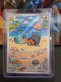 Dwebble 129/086 Black Bolt English Pokemon Card NM - Image 2