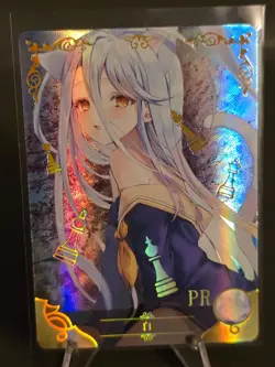 Shiro - No Game No Life - PR - Goddess Story Anime Waifu Card - Image 1