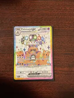 Palossand ex 221/191 Sv08: Surging Sparks Holo with card sleeve - Image 1