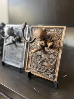 Fan-Made Mew 3D Gold Pokemon Card - Gift or Display Item - Image 4