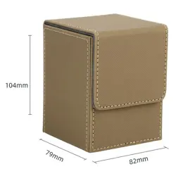 Card Case Deck Box Sleeved Cards Deck Game Box for Binders: 100+,7526 - Image 4