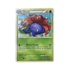 Gloom Pokemon Card 27/90 Rising Rivals Rare - Image 1