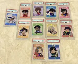 Psa10 Serial Number Detective Conan x Namco Campaign 2024 Card Comp Set - Image 1