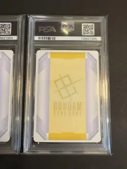 Gundam Card Game PSA10 Serial Number Gundam Parallel Beta Version Promo - Image 5
