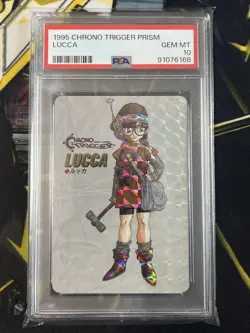 PSA10 Chrono Trigger Limited Card Lucca - Image 1