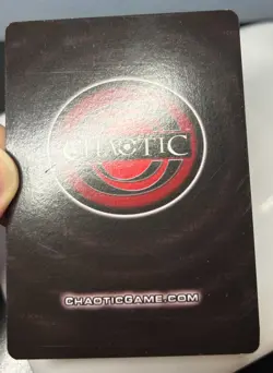 CHAOTIC ULTRA RARE 1st Edition RIPPLE FOIL LAKE KEN-I-PO (KENIPO) CARD - Image 2