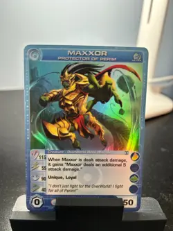 CHAOTIC TCG ULTRA RARE MAXXOR PROTECTOR OF PERIM CARD - Image 1