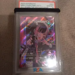 PSA10 ZUTOMAYO CARD Nira-chan (remaining machine) UR - Image 1