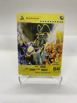 Sit in the hot air Gold Metal Pokemon Card-Collectible Gift Display！PRETTY~ - Image 1