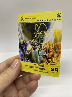 Sit in the hot air Gold Metal Pokemon Card-Collectible Gift Display！PRETTY~ - Image 2