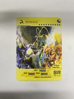 Sit in the hot air Gold Metal Pokemon Card-Collectible Gift Display！PRETTY~ - Image 5