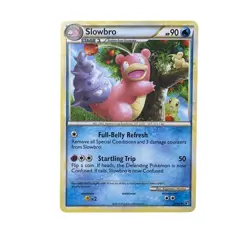 Slowbro 38/90 Uncommon Pokemon Card HeartGold SoulSilver HGSS Nintendo 2010 - Image 1