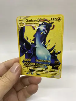 Charizard VMAX Gold Metal Pokemon Card-Collectible Gift ！Christmas PRETTY~ - Image 2