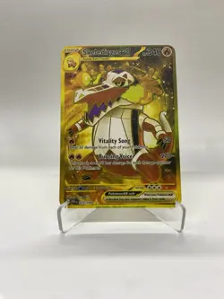 Skeledirge EX Gold Metal Pokemon Card-Collectible Gift Display！Christmas PRETTY - Image 5