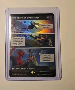 The Death of Gwen Stacy (Borderless) 0223 FOIL - Spider-Man MTG NM - Image 1