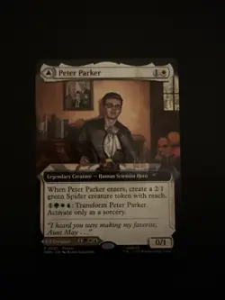 MTG Exclusive Event Promo Peter Parker/ Amazing Spider-Man P0001 NM - Image 2
