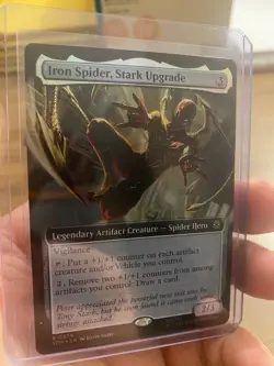 Iron Spider, Stark Upgrade (Extended Art) Marvel's Spider-Man Foil LP MTG - Image 3